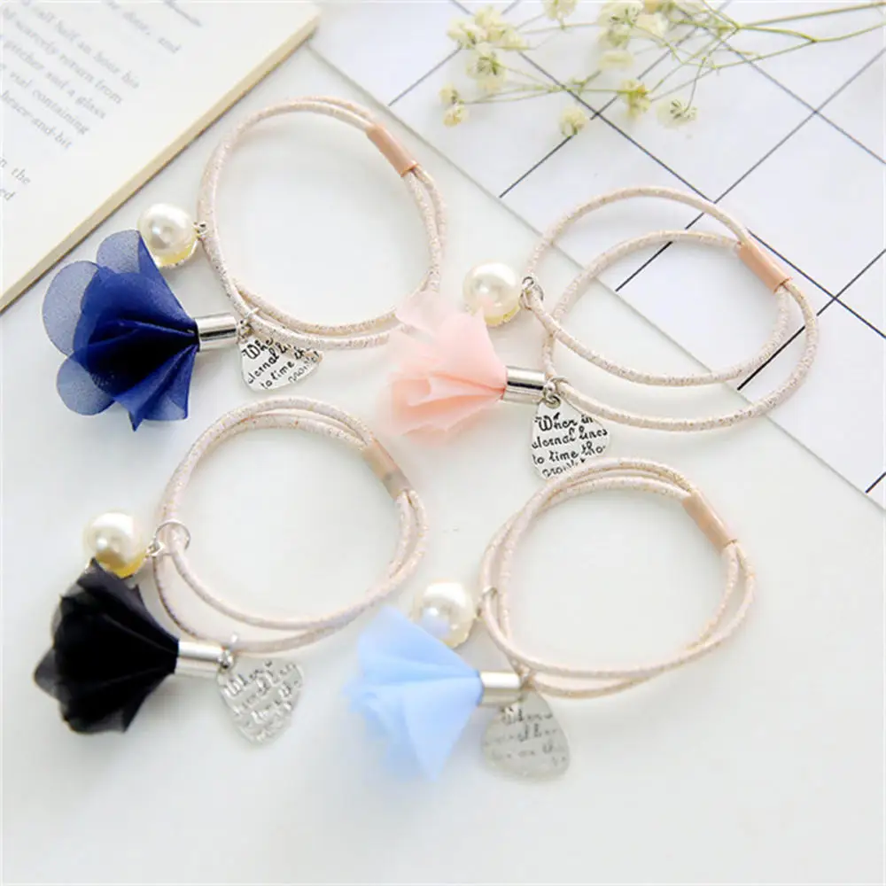 1 шт. Молодежные Эластичные Головные канаты 4 цвета на выбор перламутровые