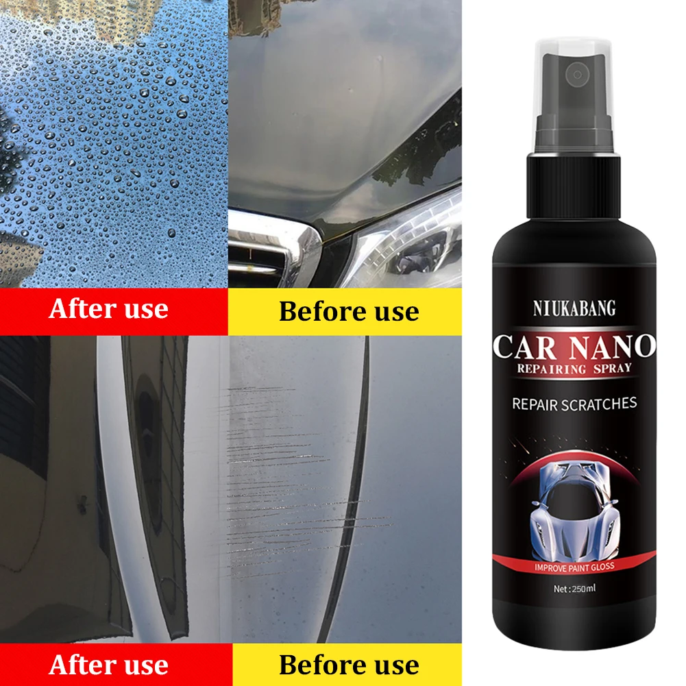 

100/250ml Liquid Ceramic Car Coating Waterproof Nano Ceramics Protect Shine Auto Paint Care Anti-scratch Super Hydrophobic