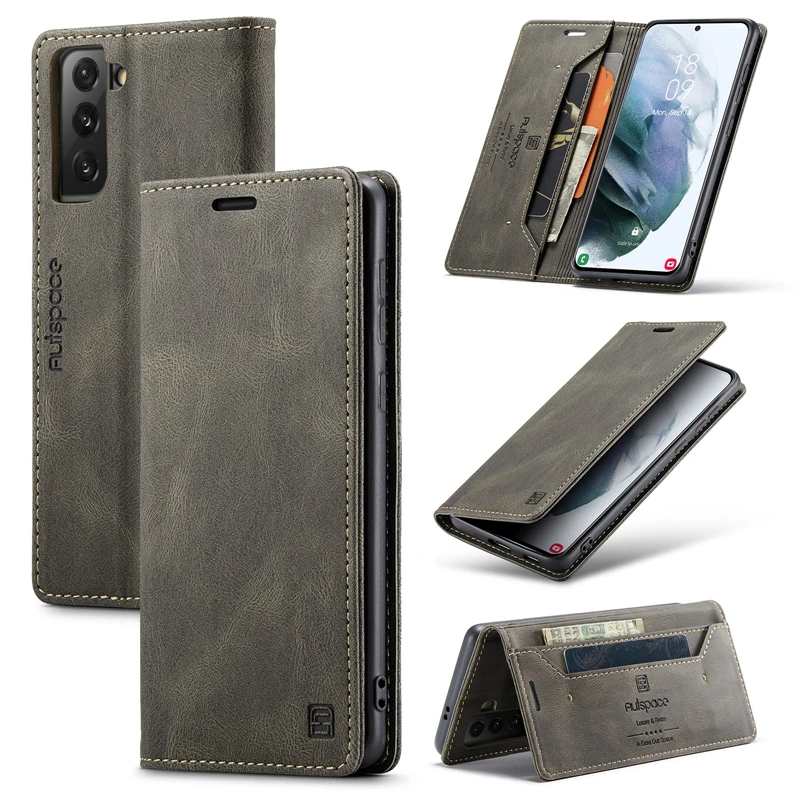 Магнитный чехол-книжка для Samsung Galaxy S21 Note 20 Ultra S20 FE S10 S9 S8 Plus A42 A21S A51 | Мобильные