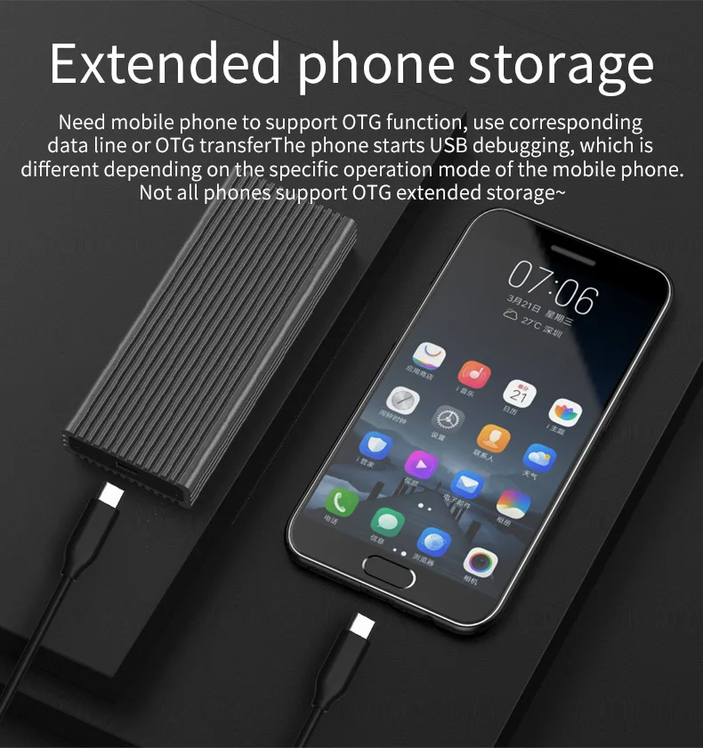 Чехол для твердотельного накопителя M2 M.2 на USB Type C 3 1 чехол жесткого диска HD NVME PCIE