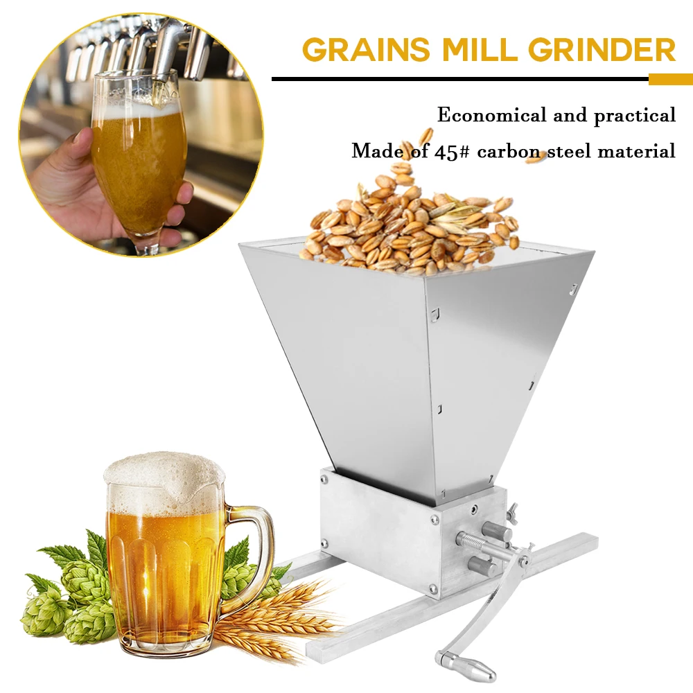 Зерновая мельница Кухонный комбайн большой емкости ручная из нержавеющей стали