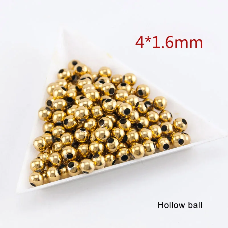 Бусины из нержавеющей стали для изготовления ювелирных изделий 100 шт. | Украшения