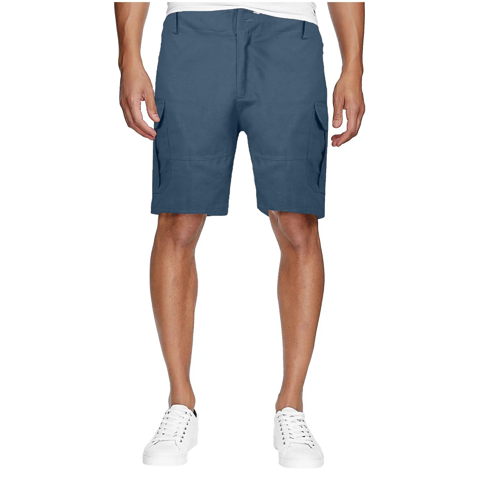 

Shorts Men Cool Camouflage Summer Hot Sale Fashion Men's Pocket Zipper Resilience Leisure Time Tooling Shorts Pants