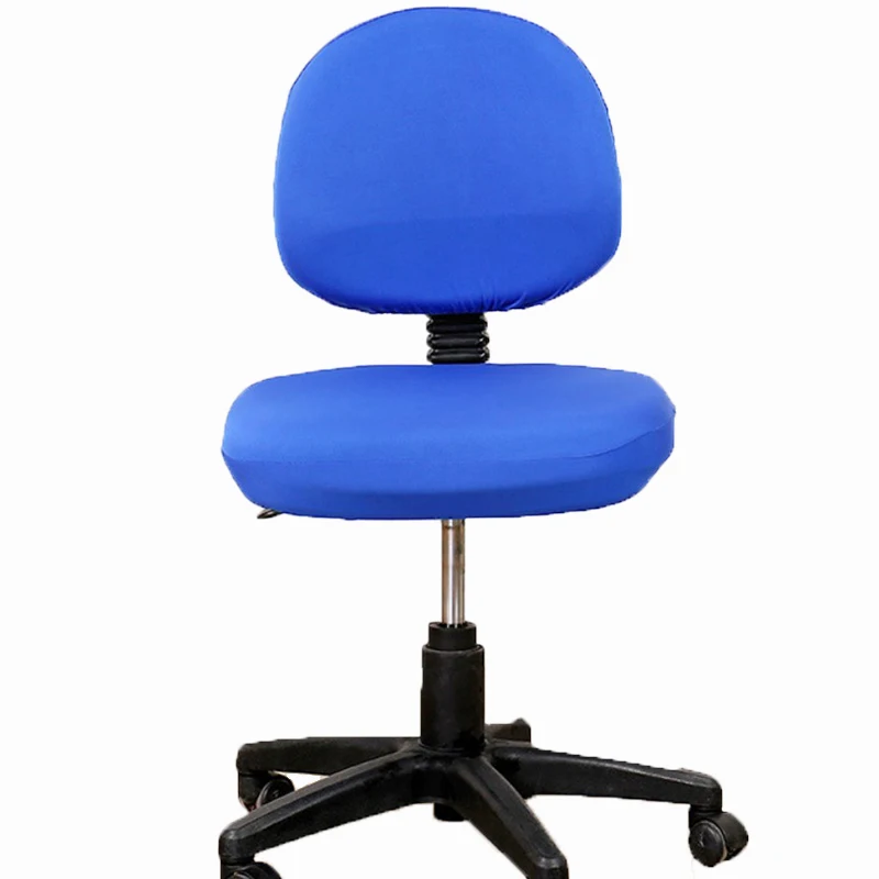 Royal Blue Эластичный чехол для компьютерного стула, чехол для офисного стула, чехол для обеденного стула, защитный чехол для стула - Цвет: Royal Blue