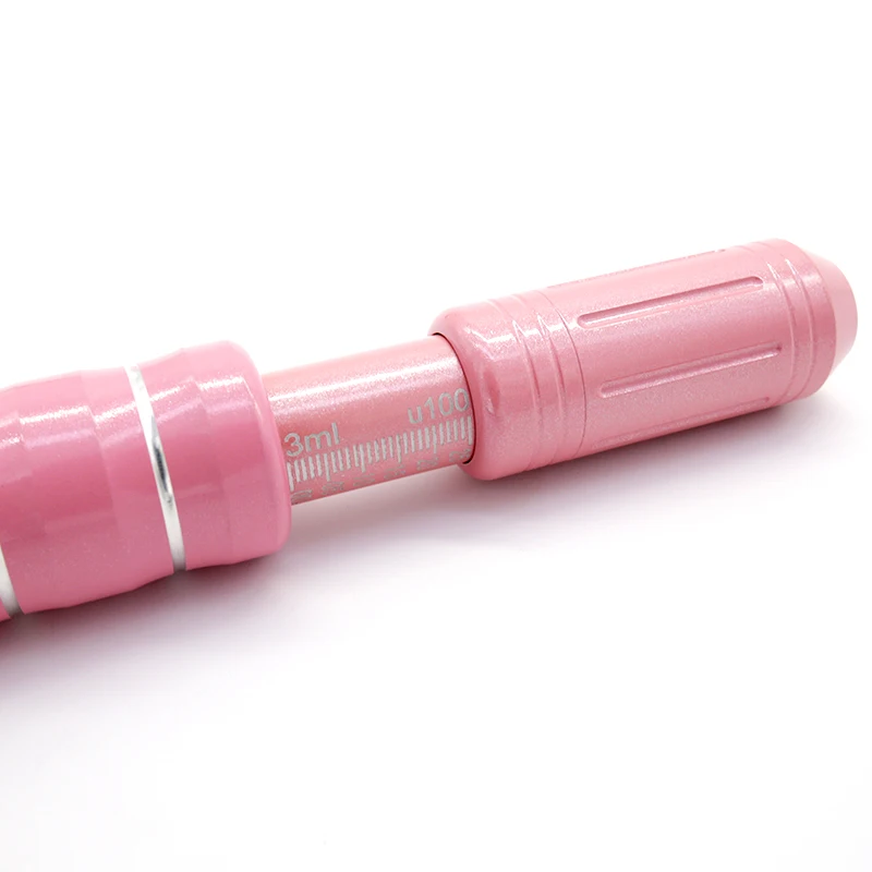 Вращающийся пистолет для наполнения губ meso гиалуроновая ручка 0 3 мл розовый