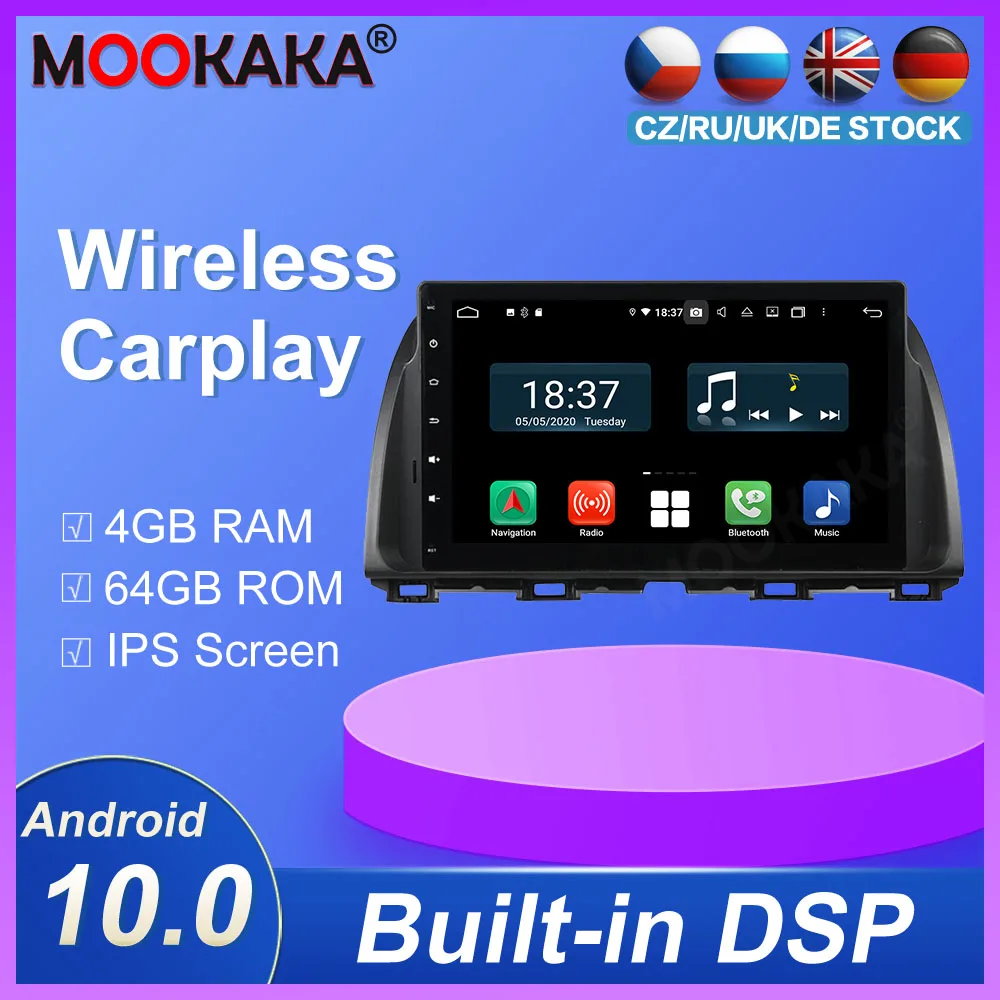 Android10.0 System Car Ultimedia DVD Player for Mazda CX-5 Atenza 2013-2018 GPS Navigation Auto Audio Radio Stereo Head Unit Android10.0 System Car Ultimedia DVD Player for Mazda CX-5 Atenza 2013-2018 GPS Navigation Auto Audio Radio Stereo Head Unit