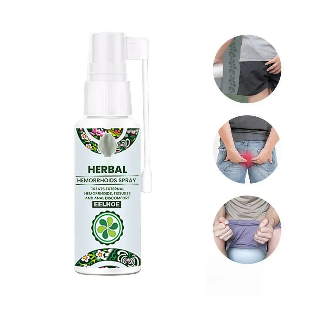 

30ML Hemorrhoid Treatment Agent All Natural Spray To Relieve Burning Pain, Itching And Swelling To Prevent Hemorrhoids Cracks
