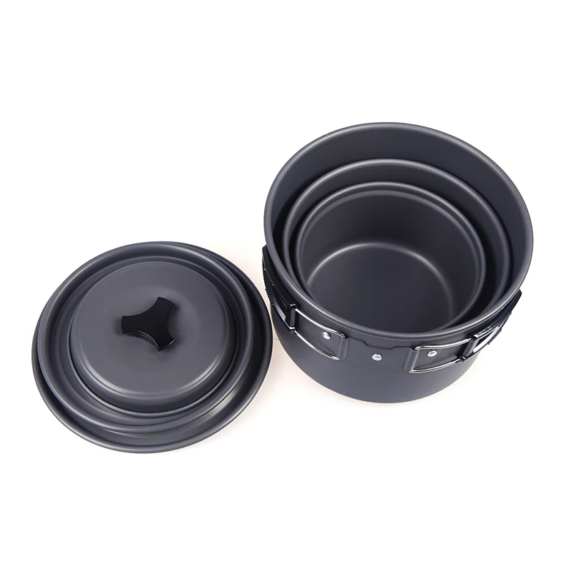 Набор для приготовления пищи на открытом воздухе набор кастрюль кемпинга