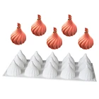 Силиконовая форма, Русские сказки, формы для украшения тортов, инструменты для выпечки, мороженого, шоколада, тройного трюфеля, жаростойкая посуда P158