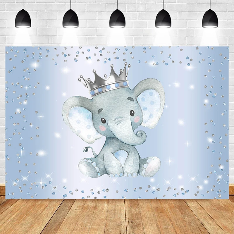 

Mocsicka Elephant Backdrop Wild Animals Party Wanted A Newborn Baby Shower 1st Birthday Party Photography Background Photo Booth