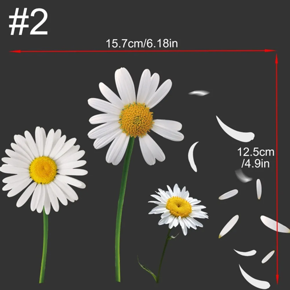 

Vinyl Car Flower Sticker Scratch Masking Sticker For Car Notebook Motorcycle Exterior Accessories Car Stickers