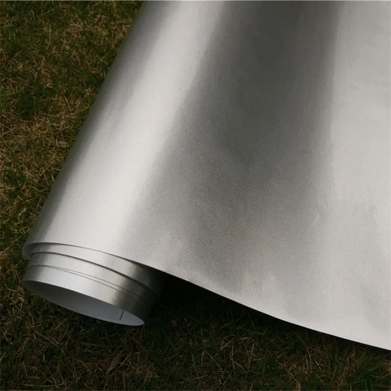 Суперблестящая Серебристая фотопленка виниловая пленка оберточная