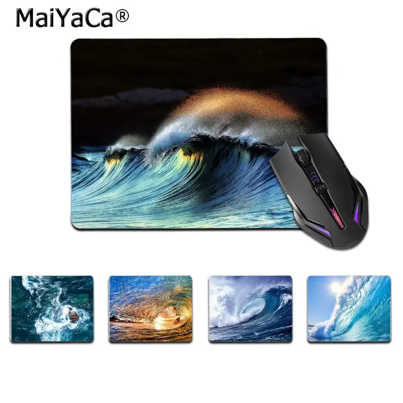 

Высококачественный мягкий коврик для мыши для водного офиса MaiYaCa волны океана, Лидер продаж, оптовая продажа, игровой коврик для мыши