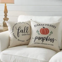 cushion cover autumn decoration pillow cover outdoor farmhouse throw pillows sofa living room funda cojin 45x45cm housewarming