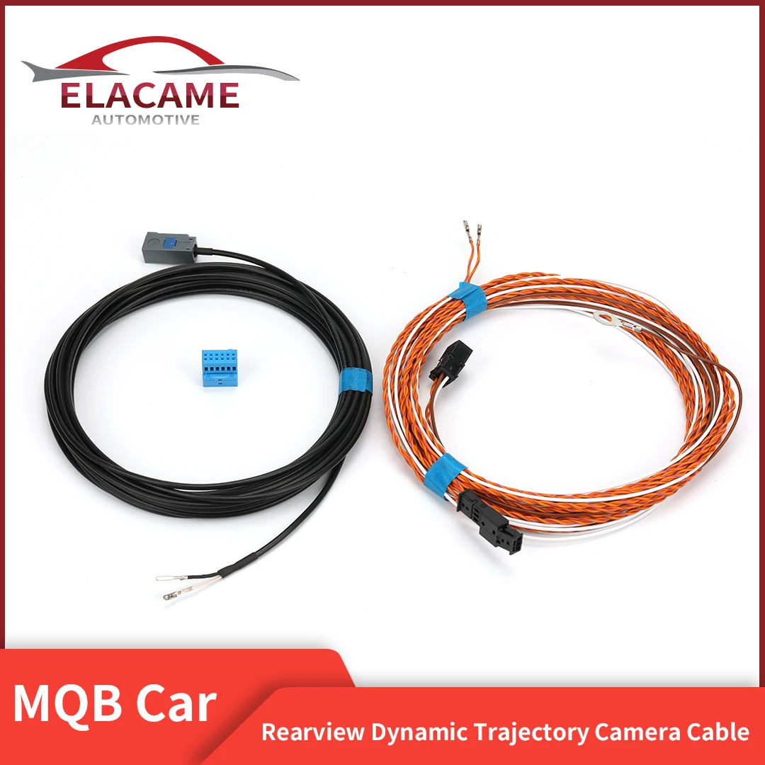 

HighLine Rear view Dynamic Trajectory Camera Cable Harness For VW MQB Tiguan for Audi A3 8V A4 B9 A5 A6 Q3 Q5 Octavia SUPERB