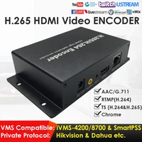 h 265 1080p hdmi network video encoder suitable for iptv cctv surveillance live broadcast to youtube facebook wts rtmp ddns