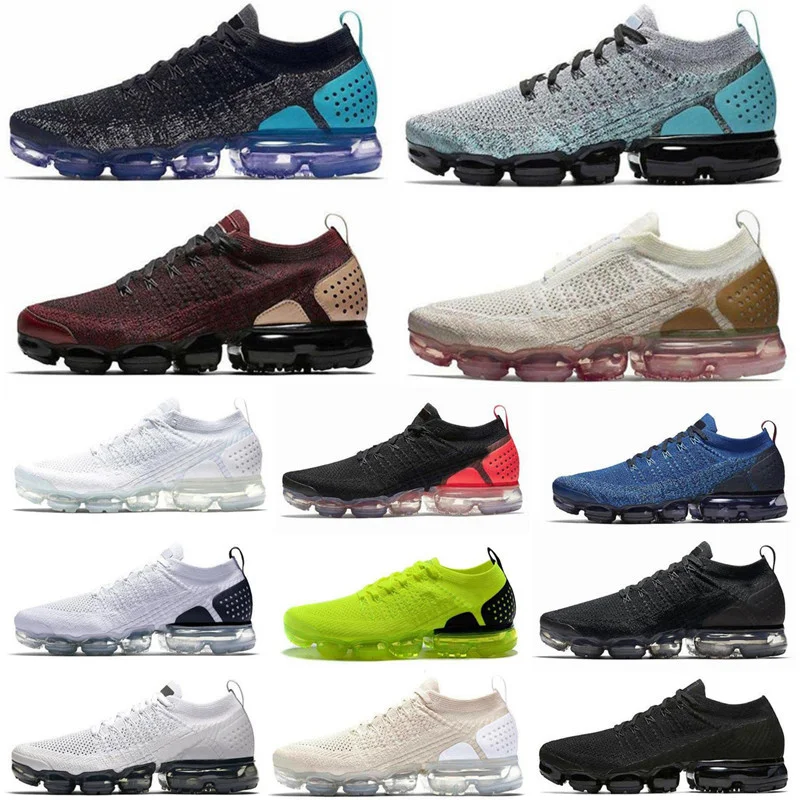 

Nieuwe 2020 Gebreide Laceless 2.0 Loopschoenen Triple Zwarte Mens Wit Kussen Trainers Sport Sneakers 40-45