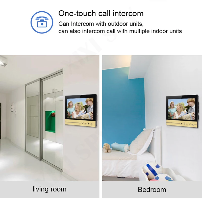 Домофон с дверным звонком видеодомофон для частного дома домашний видеозвонок