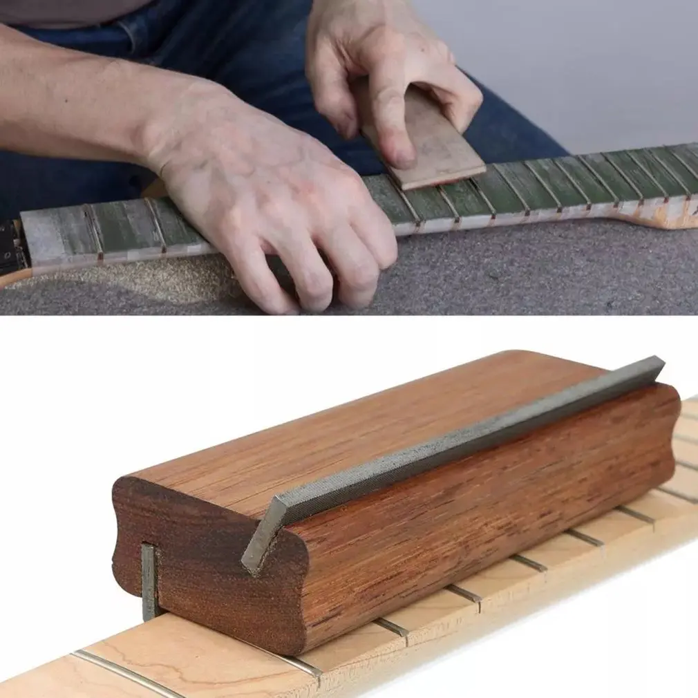 

35/90 градусов гитарный лад скошенный напильник для Лада для концевой повязки Luthier Угловой Инструмент Струнные инструменты Запчасти для гита...