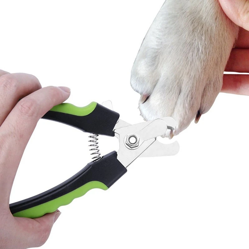 Машинка для стрижки ногтей домашних животных пилка собак кошек лап триммер