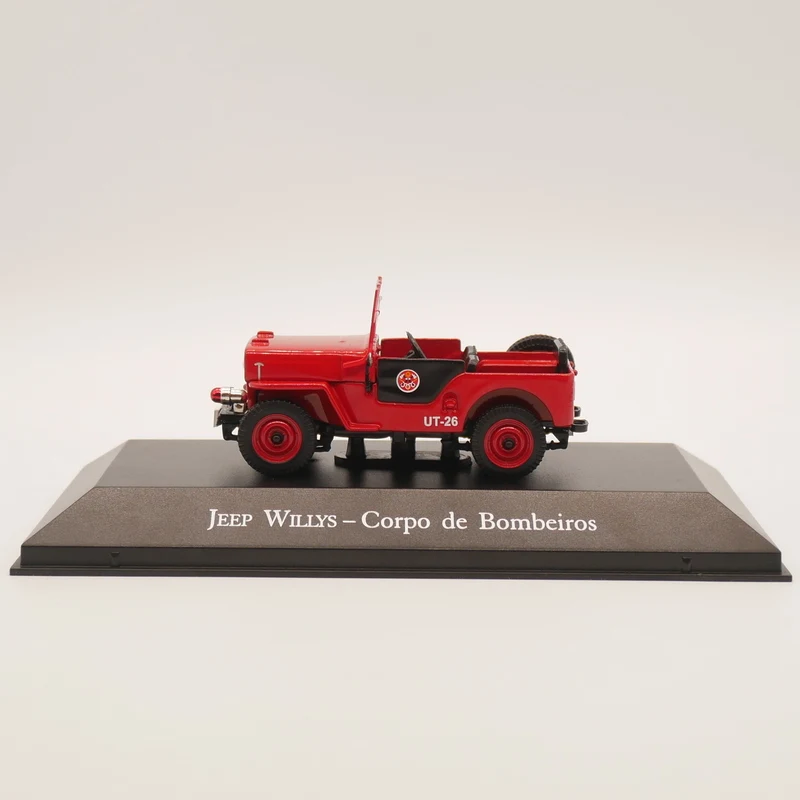 Ixo 1:43 JEEP Willys Body de Bombeiros литая модель автомобиля металлическая Игрушечная машина |