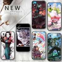 phone case for xiaomi poco m3 x3 pro x3 gt nfc f3 gt funda coque carcasa cases back cover soft game identity v painting art cute