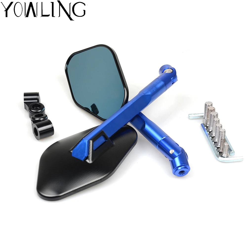 

Motorcycle Rearview Mirror CNC ALL Aluminum Case for YAMAHA XSR 700 900 mt09 FZ8 FZ1 FAZER suzuki GSXR1000 GSXR600 GSXR750 SV650