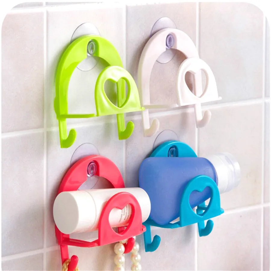 1 шт. для кухни на присоске клейкий крючок губка гаджет вешалка органайзер