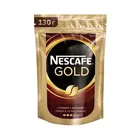 NESCAF Gold, кофе растворимый, 130г, пакет