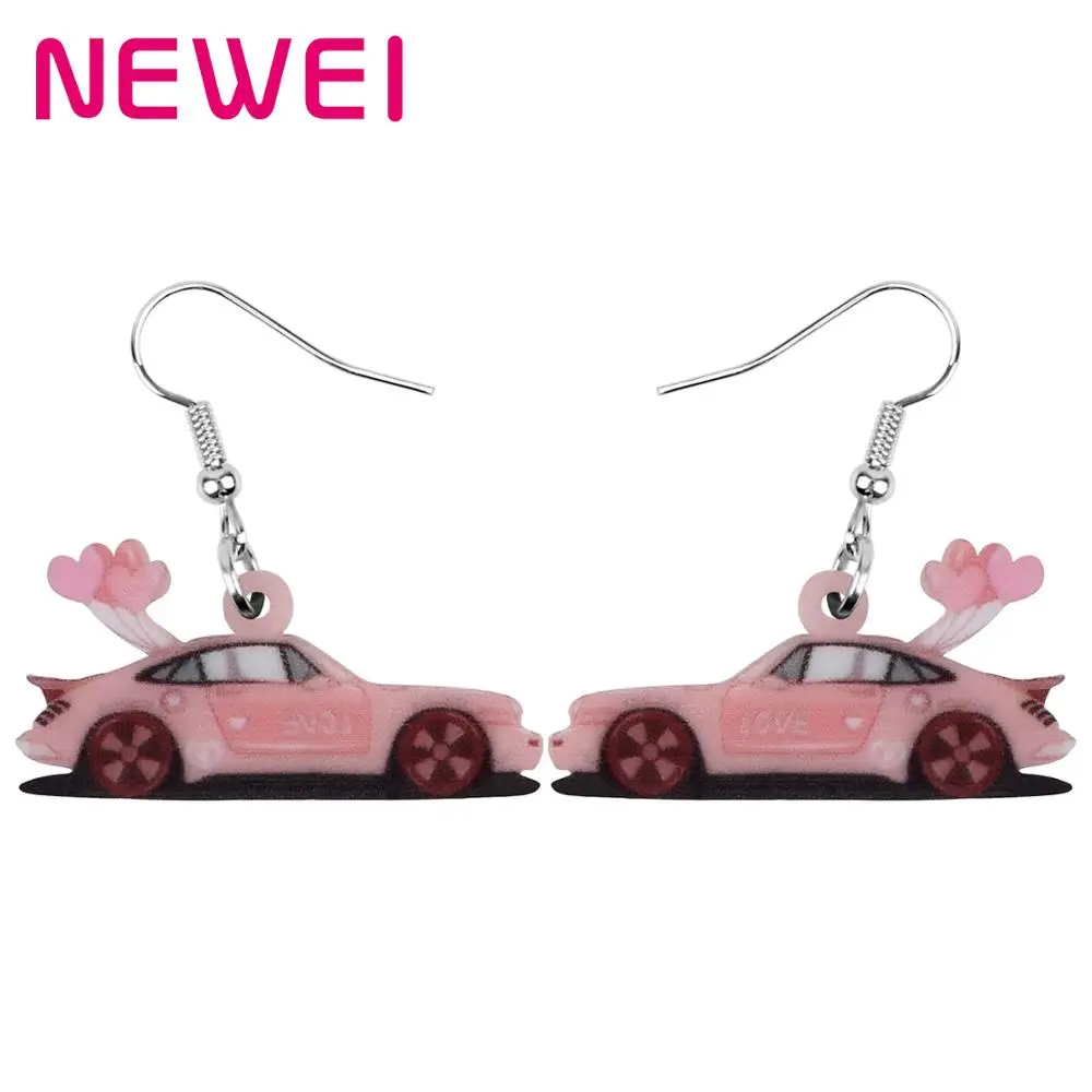 Newei акриловый День Святого Валентина любовь воздушный шар спортивный автомобиль