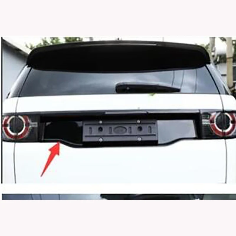 16-18 для Land Rover Discovery Sport Модифицированная задняя дверь, лицензия, черная Нижняя рамка SVR, закрывающая резервную коробку, декоративная ручка