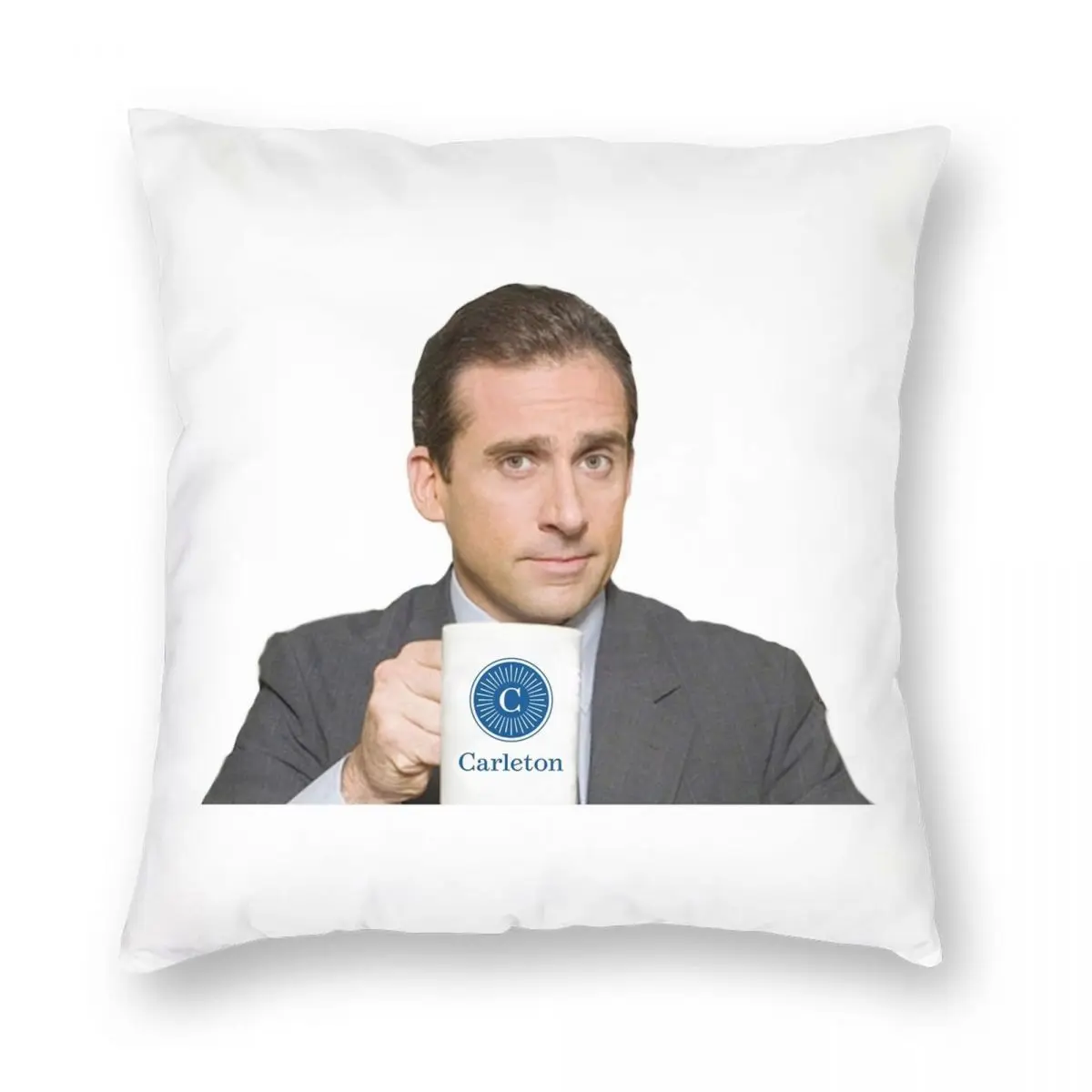 

Carleton College Pillowcase Polyester Linen Velvet Creative Zip Decor Throw Pillow Case Bed Cushion Cover