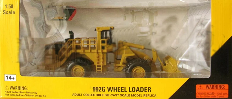 Коллекция Diecast Norscot 1/50 992 г колесный погрузчик гусеница литой автомобиль игрушка Реплика инженерные транспортные средства модель