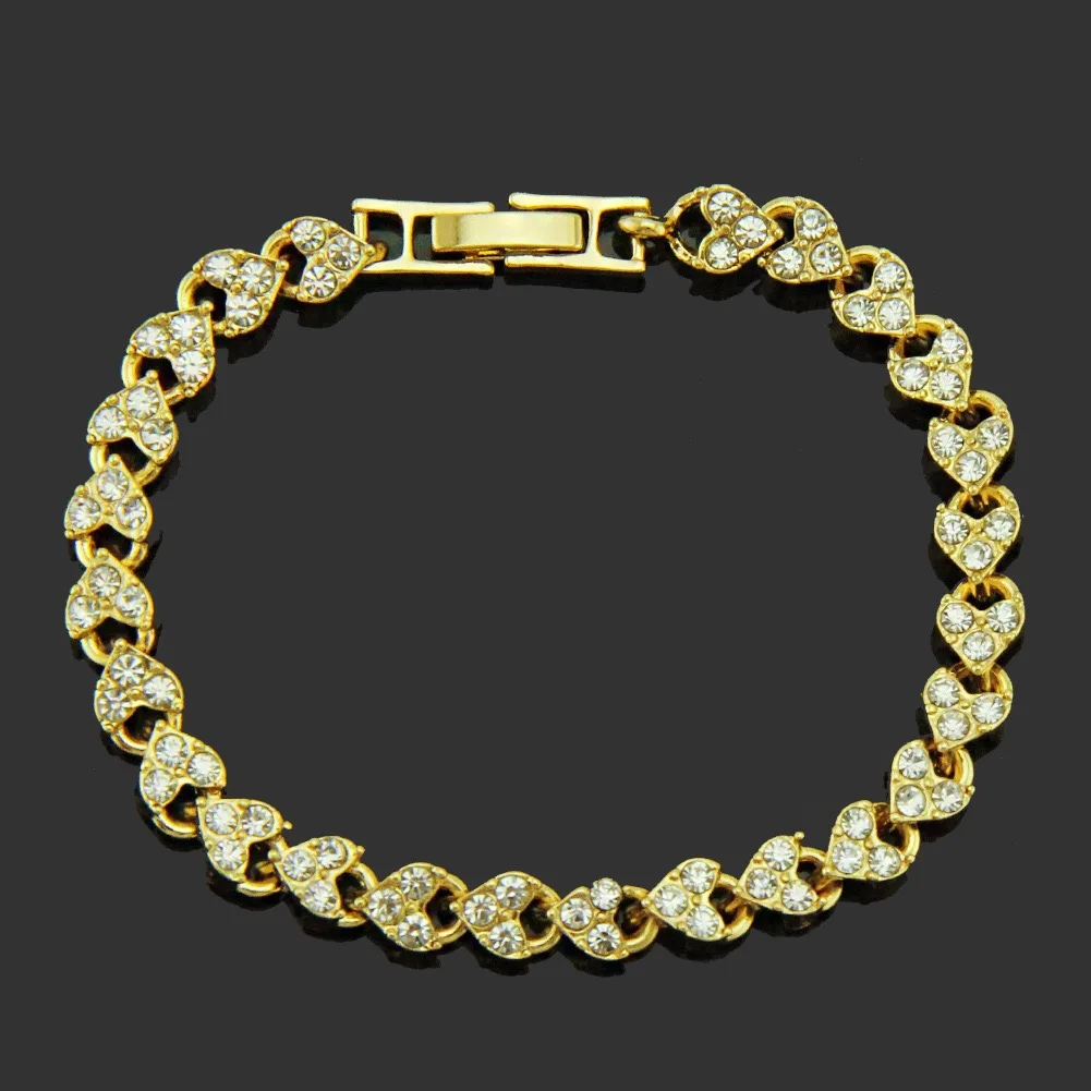

3 Colors Charm High Grade Bracelet Noble Jewellery Chain Bracelet&Bangle For Women Girl Jewellery Pulseira Bangles lover Gift