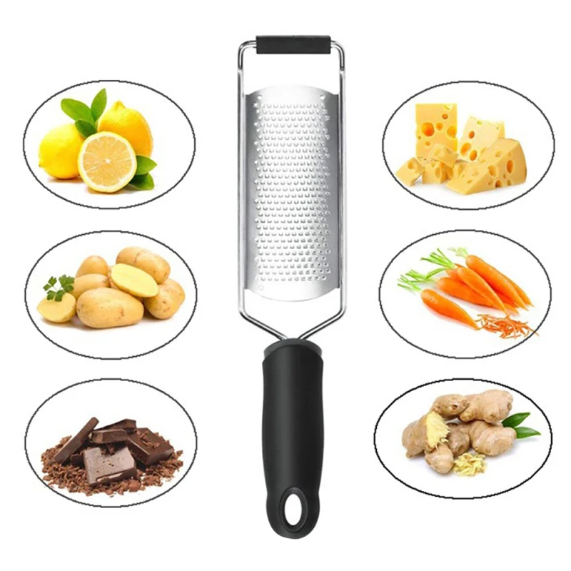 

Lemon Cheese Grater Multi-Purpose Stainless Steel Sharp Vegetable Fruit Tool Cheese Shavings Planer Kitchen Accessories