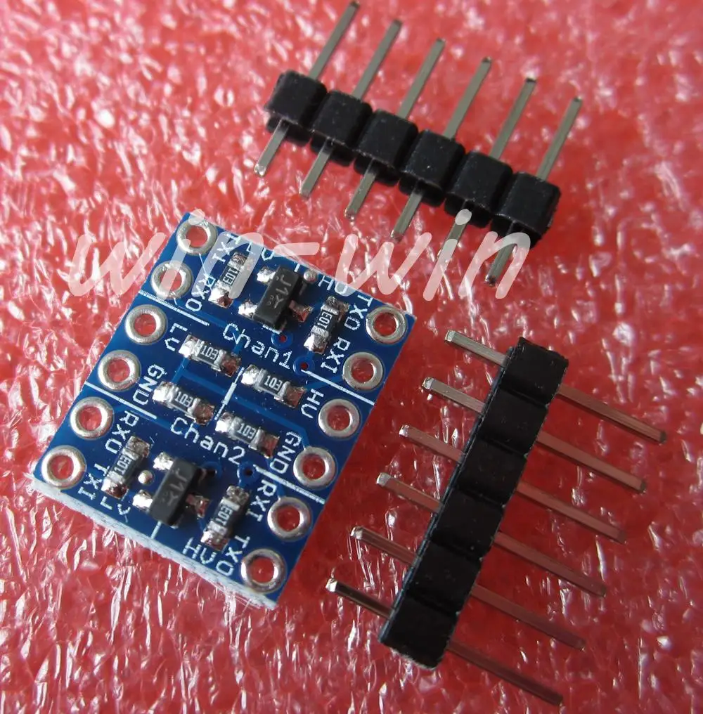 Двухканальный IIC igc логический преобразователь уровня двунаправленный модуль 3 3-5