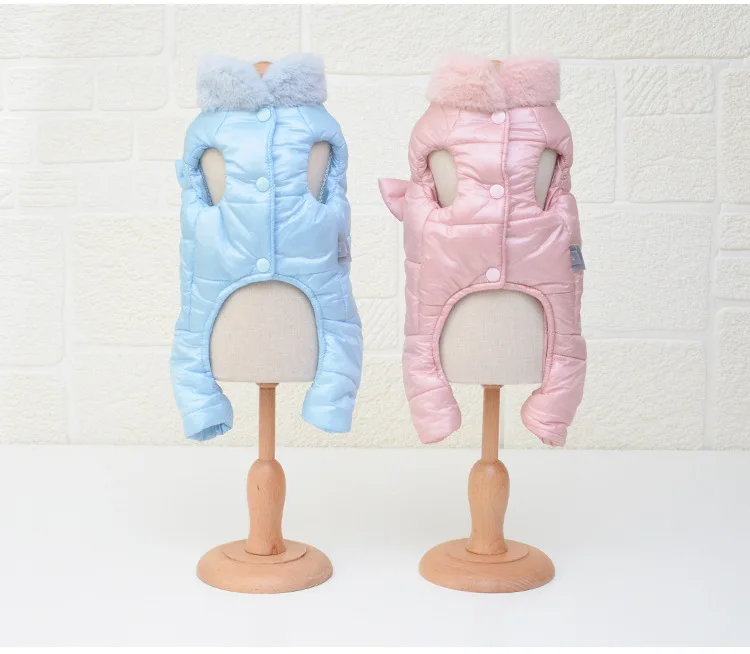 Новейшая теплая одежда с хлопковой подкладкой для собак на осень и зиму 2021