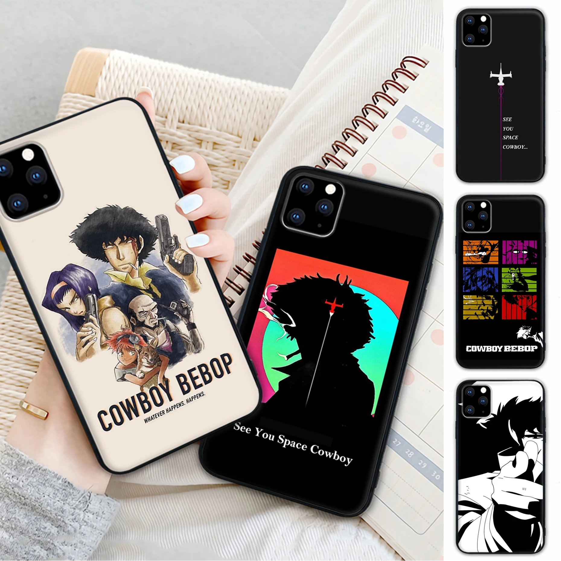 

For Boys Anime Cowboy Bebop See You Space Telephone Cover Case For Iphone 11 12 Pro Max 5s 6s 7 8 Plus X Xr Xs Max Se 2020 Case