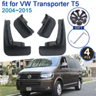 Автомобильный брызговик для VW Transporter Caravelle Multivan T5 2004  2015, 4 шт., аксессуары для стайлинга, защита от брызг