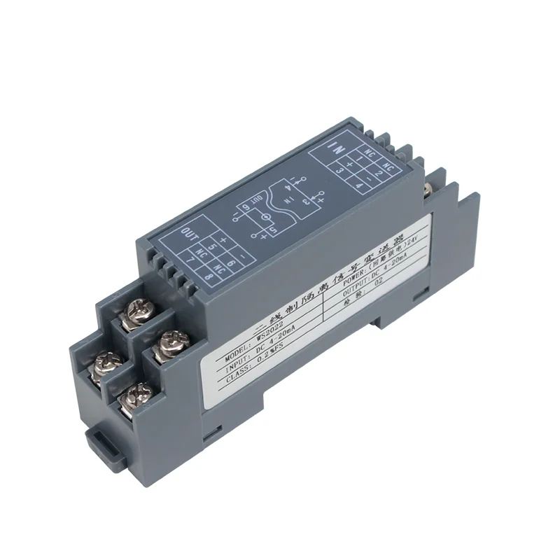 Изолированные терминалы преобразования сигнала WS2022 двухпроводная система 4 20mA