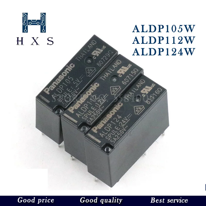 Реле ALDP105 ALDP112 ALDP124 ALDP105W ALDP112W ALDP124W 5V 12V 24V 5A 250V DIP4 новое и оригинальное | Обустройство