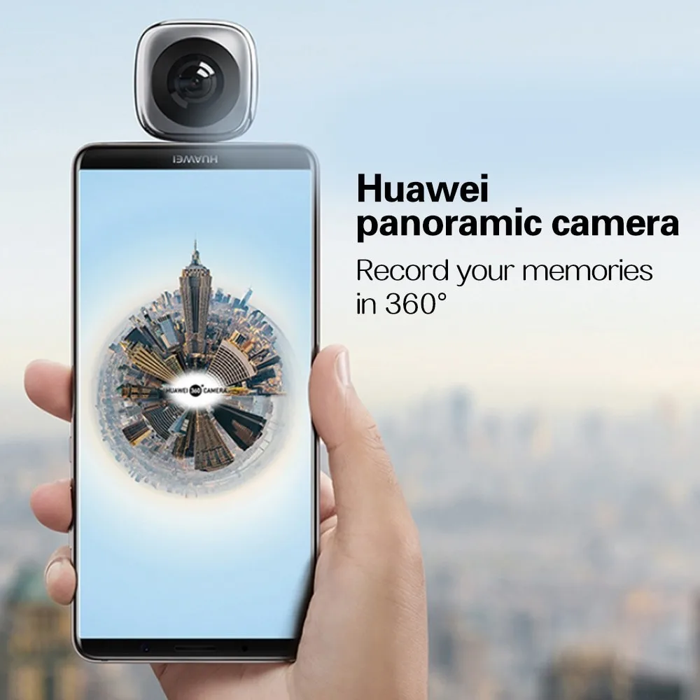 Huawei Full HD VR 360 Camera Fisheye Planet Sphere Camaras 360 Degree Panoramic Camera Portable USB type C CV60