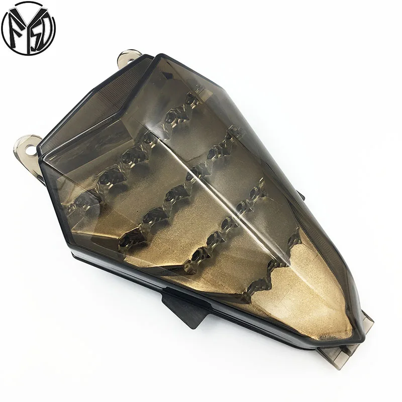 Фото Для Yamaha YZF R6 RJ11 2006 2007, задний фонарь E-Mark, стоп-сигналы поворота, встроенный светодиодный фонарь №5