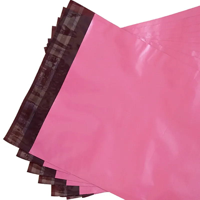 Хардирон плотные поли мешок розовый цвет пересылая конверт Упаковка