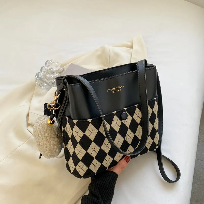 

Handbags Luxury Designe Fashion Pu Female Shoulder Bags for Women Purses and Handbags Telfar Bag Suitable for Winter 2022