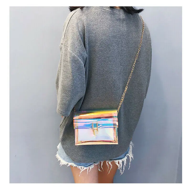 Женская сумка через плечо из ПВХ | Багаж и сумки