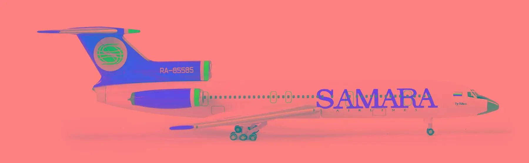 Herpa Россия Samara авиационный Tu 154 RA 85585 1/500 литой самолет модель самолета| |