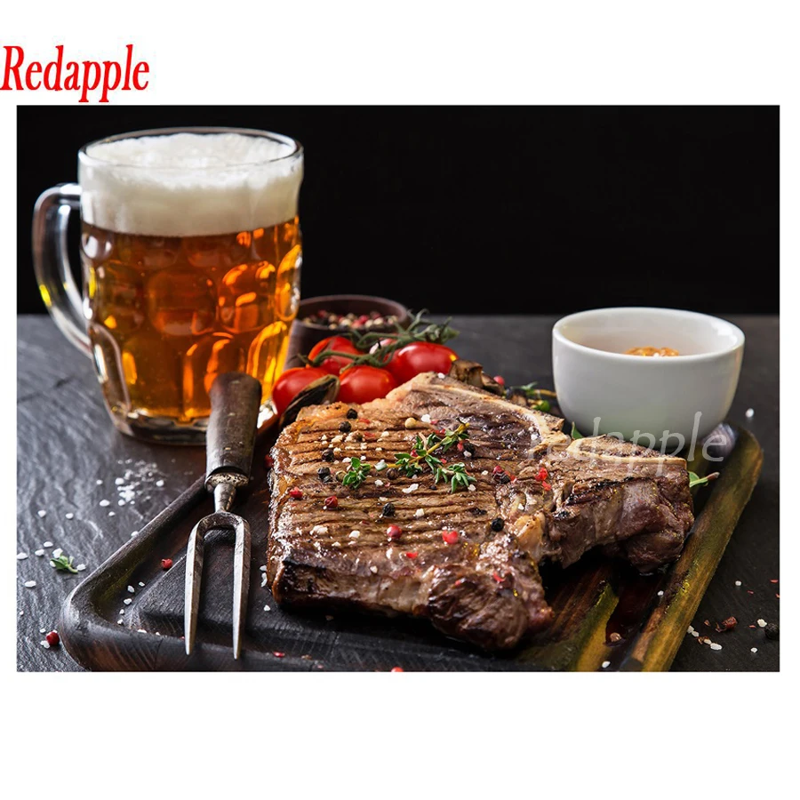 Алмазная вышивка крестом алмазная полностью квадратной круглой формы мозаика из