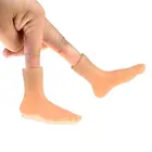 1 пара мягких виниловых мини-кукол на пальцы для левой и правой руки, костюм для вечеринки 97BC