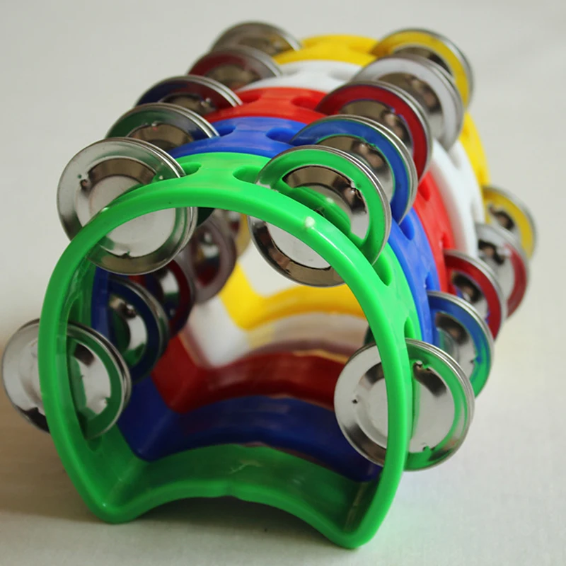 Ручной колокольчик металический пластмассовая погремушка мяч перкуссия